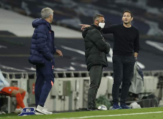 Image de l'article :📸 L'échange houleux entre Mourinho et Lampard