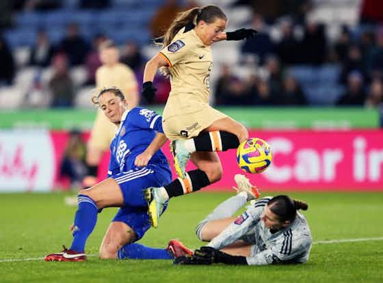 Imagem do artigo:Na partida 300 de Emma Hayes, Chelsea Women goleia o Leicester City Women por 8-0 com show de Guro Reiten