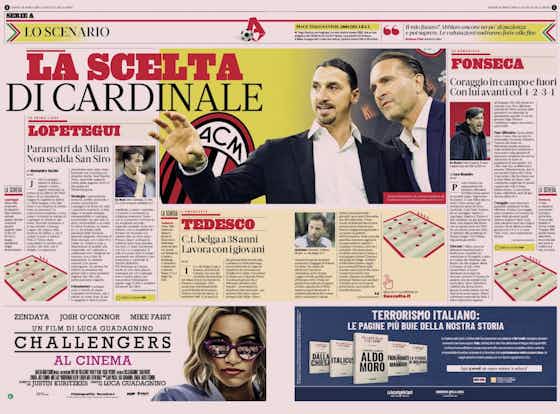 Article image:GdS: Lopetegui, Tedesco and Fonseca on Milan’s list – the pros and cons of each