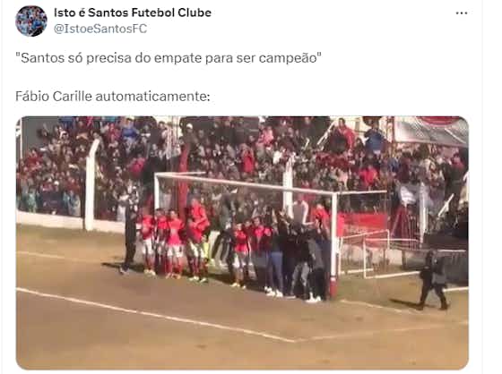 Imagem do artigo:😂 Reações após jogo na Vila têm Gato que fugiu do pacto, Pep Carille e +