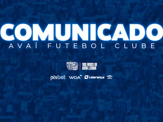 Imagem do artigo:Comunicado: Parceria entre Umbro e Avaí Futebol Clube