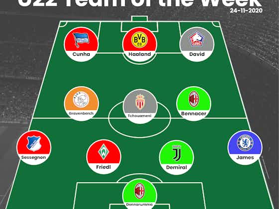 Article image:U-22 Young Players Team of the Week: Erling Haaland, Reece James & Marco Friedl feature