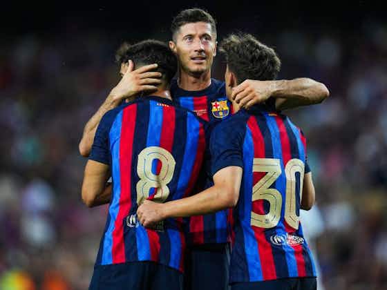 Image de l'article :Trophée Gamper : le FC Barcelone se balade contre les Pumas