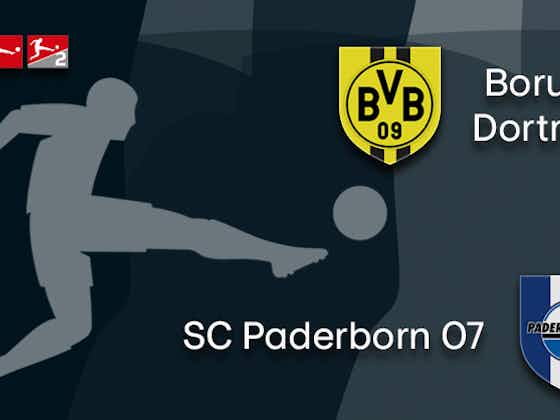 Article image:Against Paderborn, Borussia Dortmund want to bounce back from Bayern result