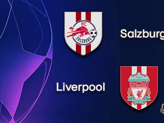 Article image:Erling Haaland leads Salzburg against Liverpool