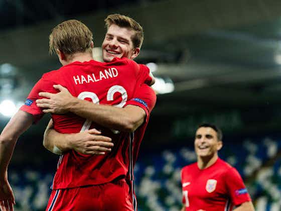 Imagem do artigo:Também goleador! RB Leipzig contrata companheiro de ataque de Haaland na seleção norueguesa