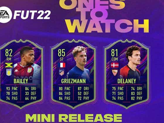 Artikelbild:FIFA 22: OTW-Mini Release mit Griezmann, Bailey & Delaney