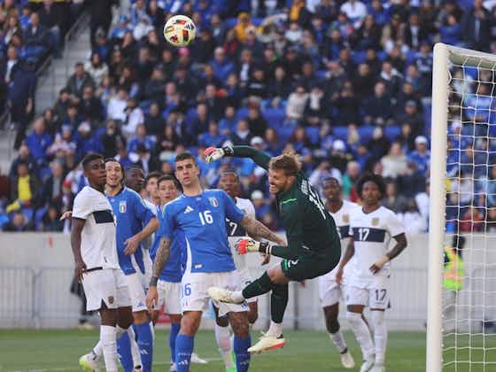 Imagen del artículo:Javier Burrai, titular contra Italia, se estrena en la selección ecuatoriana