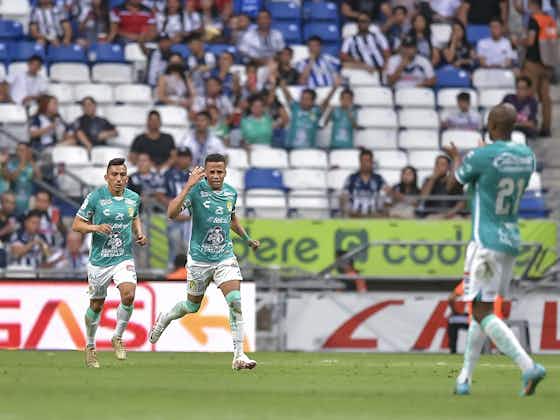 Imagen del artículo:Byron Castillo anota su primer gol, pero León sufre aplastante derrota ante Monterrey