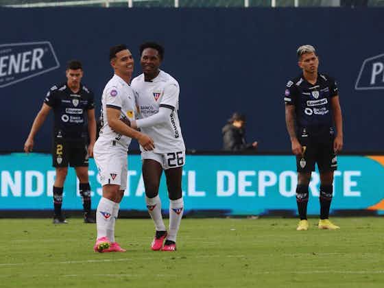 Imagen del artículo:LigaPro define los árbitros para la final de ida entre Independiente del Valle y Liga de Quito
