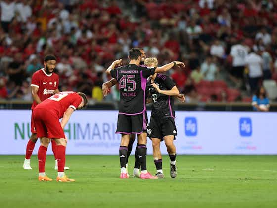 Imagen del artículo:Bayern doblega a Liverpool en un intenso amistoso en Singapur