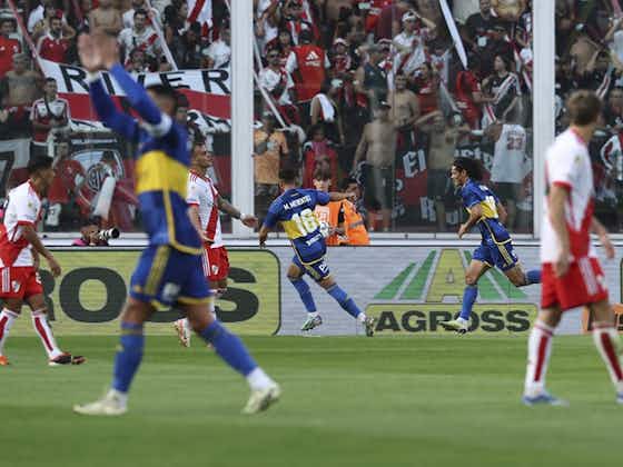 Imagen del artículo:Boca Juniors, comandado por el doblete de Miguel Merentiel, logra la remontada contra River Plate