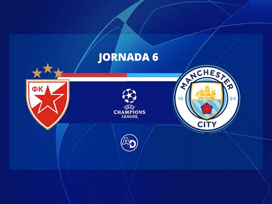 Imagen del artículo:Estrella Roja – Manchester City : Duelo descafeinado en Serbia