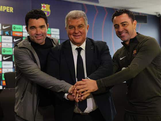 Imagen del artículo:Entrenador y presidente ‘atan cabos’ después de la no-dimisión de Xavi