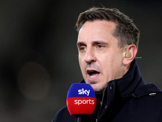 Article image:Gary Neville: Liverpool Could Have Slight Advantage Over Man City