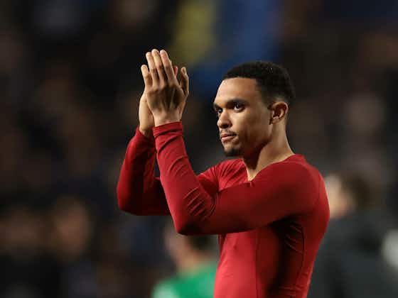 Article image:Trent Alexander-Arnold Reacts to Liverpool’s Europa League Exit