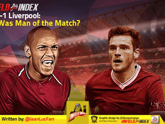 Article image:Ajax 0-1 Liverpool: Who Was Man of the Match?