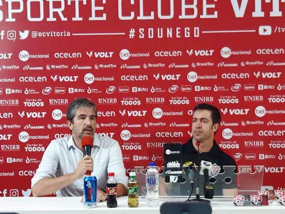 Imagem do artigo:João Burse demonstra gratidão ao Vitória em sua apresentação: ” Tenho um amor muito grande por esse clube”
