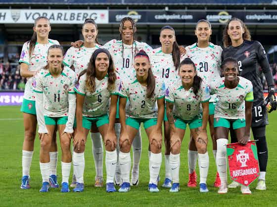 Image de l'article :Qualifs. Euro 2025 féminin : la liste du Portugal face à la Bosnie et Malte