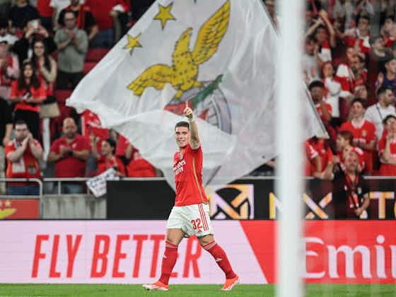 Image de l'article :Vidéo : le premier but de Benjamín Rollheiser sous les couleurs du SL Benfica