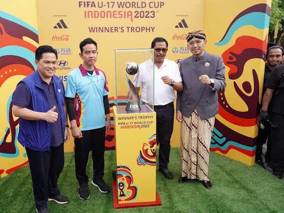 Gambar artikel:Solo Jadi Kota Terakhir Trophy Experience, Ketum PSSI: Saatnya Sambut Piala Dunia U-17 2023