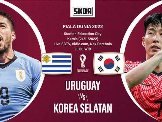 Gambar artikel:Piala Dunia 2022: Berakhir Tanpa Gol, Federico Valverde Sabet Man of the Match Uruguay vs Korea Selatan