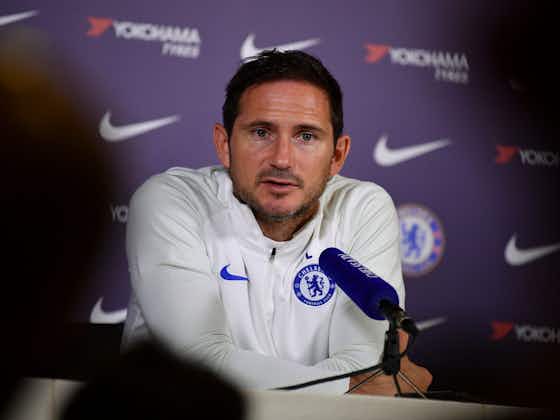 Article image:Lampard gives short and concise team news ahead of Fulham clash