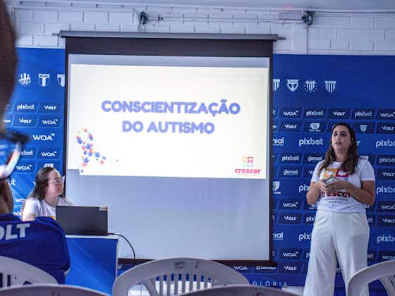 Imagem do artigo:Funcionários do Avaí recebem treinamento referente ao autismo