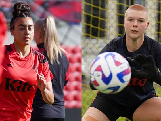 Article image:Emilia Murray and Grace Wilson selected for Young Matildas camp