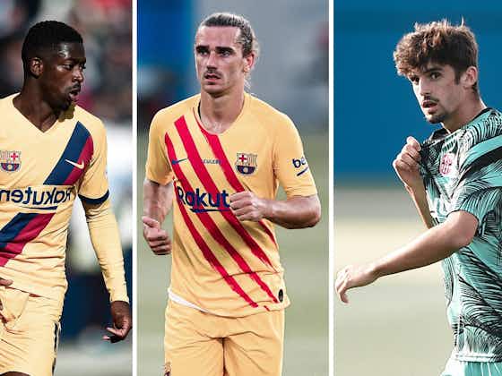 Article image:Trincão, Griezmann or Dembélé: Who should start for Barcelona?