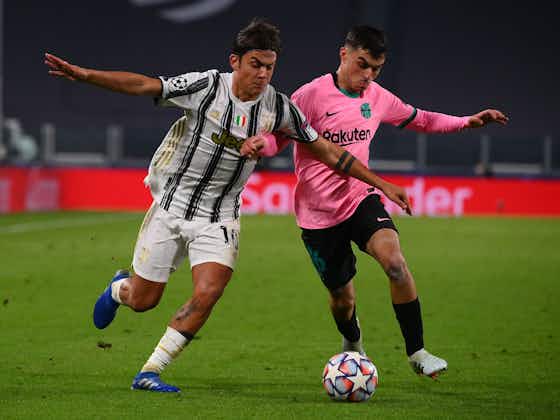 Article image:Dybala asked for Pedri’s shirt after the Juventus – Barcelona game
