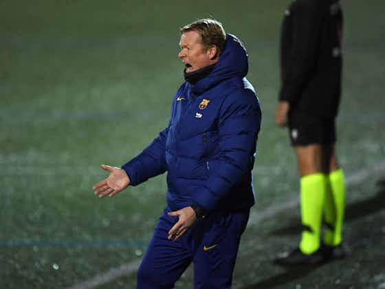 Article image:Ronald Koeman furious after hard-fought win against Cornella
