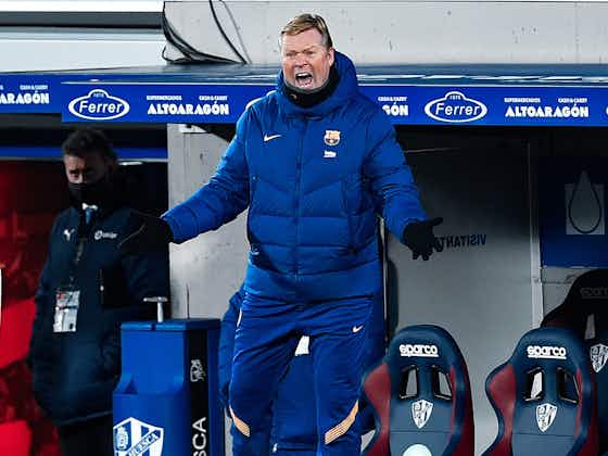 Article image:The lack of a stable starting lineup is hurting Koeman at Barcelona