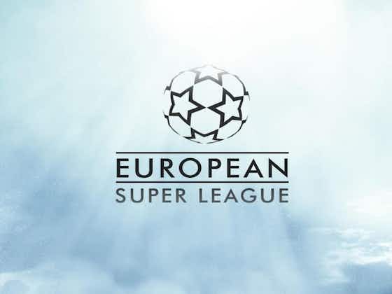Article image:Official: The European Super League has been suspended