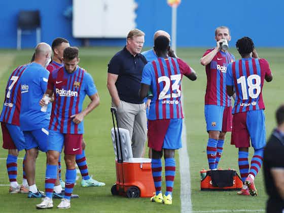 Article image:Koeman impressed with four Barcelona youngsters in preseason – report