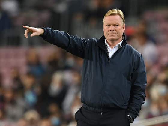 Article image:Koeman hints at possible Barcelona attack in the future: “They are an excellent pair”