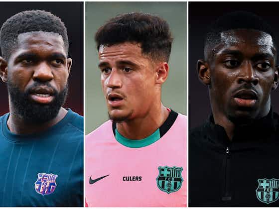 Article image:Three players Barcelona should sell in the January transfer window