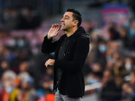 Article image:Xavi set to decide between three gems ahead of crucial match for Barcelona
