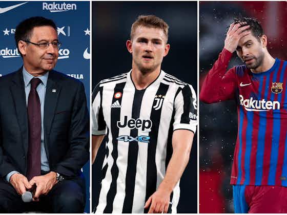 Article image:Gerard Pique advised Matthijs de Ligt not to join Barcelona in 2019 – report
