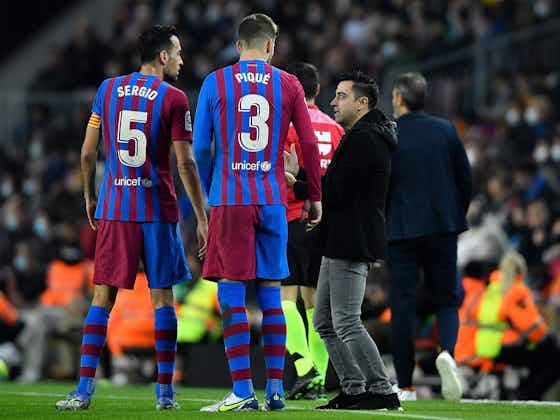 Article image:Xavi has no plans to bench Barcelona veteran duo this season – report