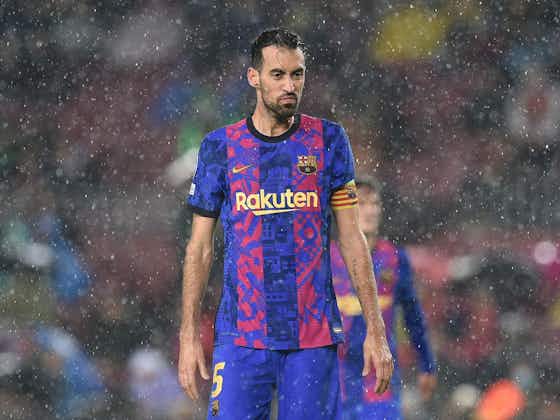 Article image:Barcelona fans create hashtag asking captain Busquets to get benched