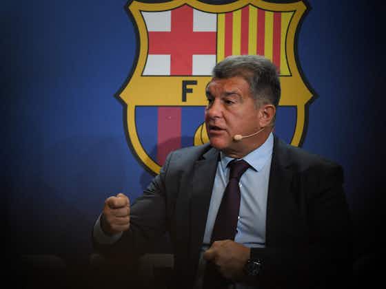 Article image:Barcelona president confirms dates for the presentation of two new signings