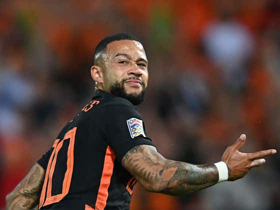 Article image:Juventus start talks with Memphis Depay, waiting on contract status