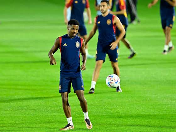 Article image:Spain officials want to see Barcelona youngster play more at the World Cup – report
