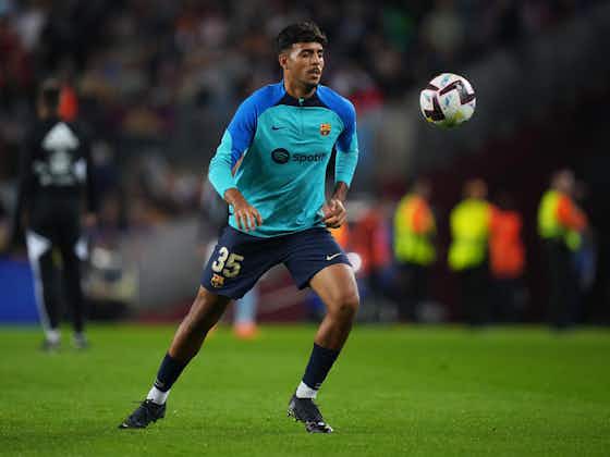 Article image:Barcelona youngster in contention to replace Gerard Pique, Xavi trusts the player