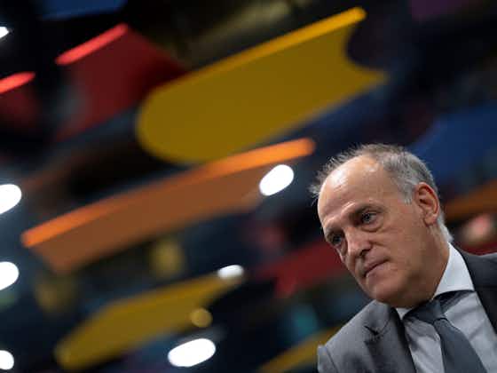 Article image:Barcelona backed out of La Liga meeting because of Real Madrid president, says Tebas