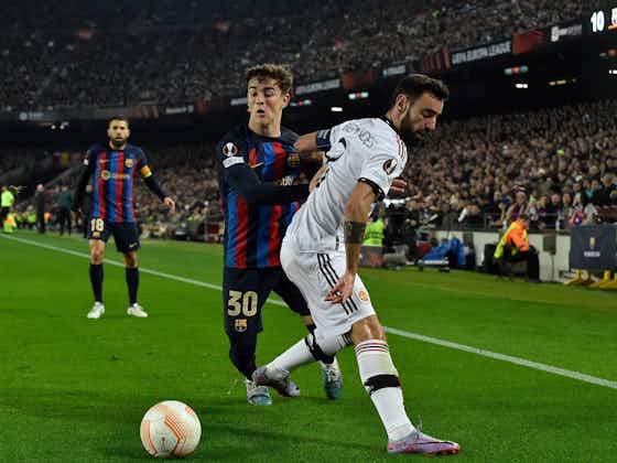 Gambar artikel:Gavi suspended for Barcelona’s second-leg tie against Manchester United