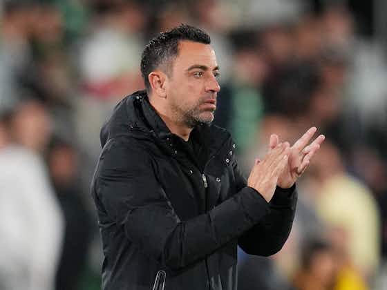 Article image:Xavi hails underfire Barcelona duo after 4-0 win over Elche: “They made the difference”
