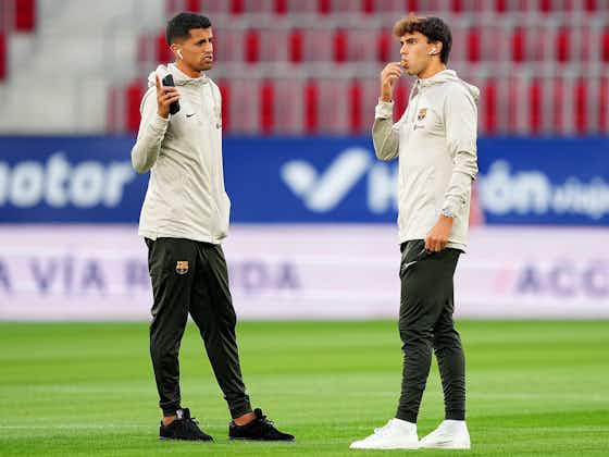 Article image:Barcelona already looking at innovative formulas to sign Cancelo and Joao Felix permanently