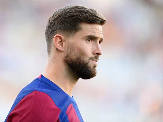 Article image:Barcelona defender was left disappointed by his performance against RCD Mallorca